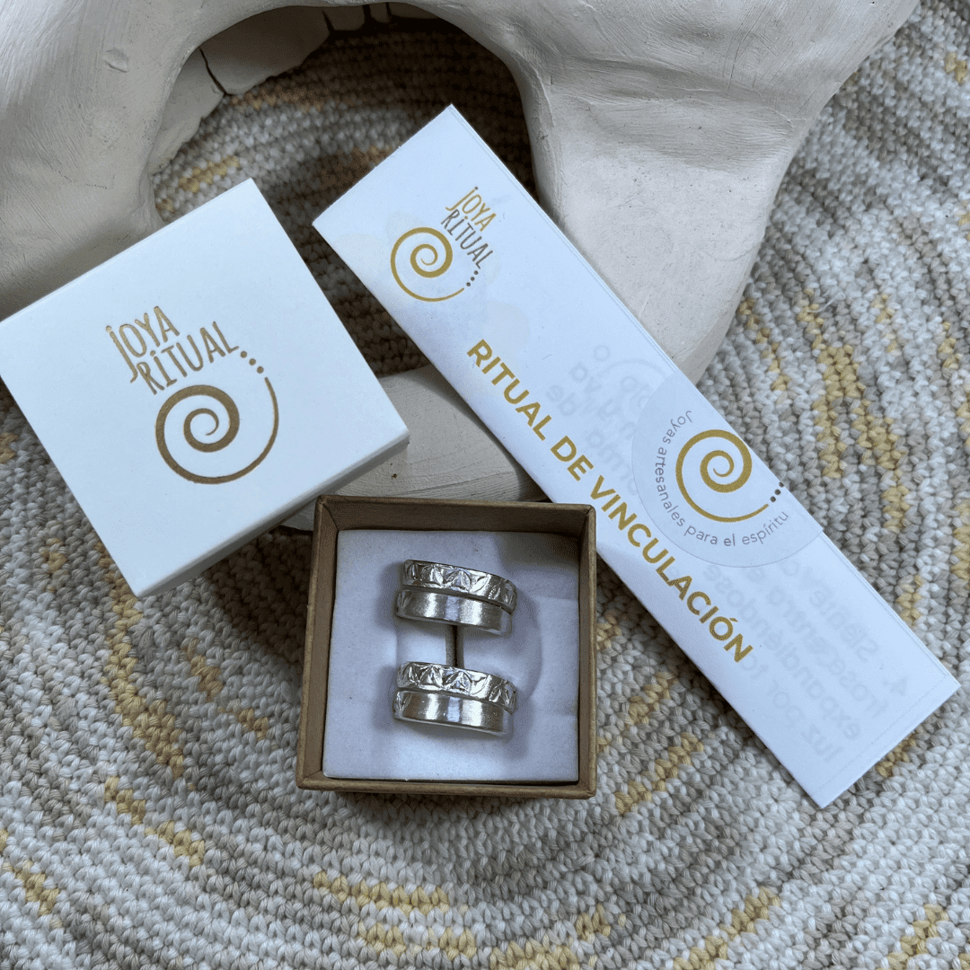 pack regalo duo anillo plata ho'ponopono