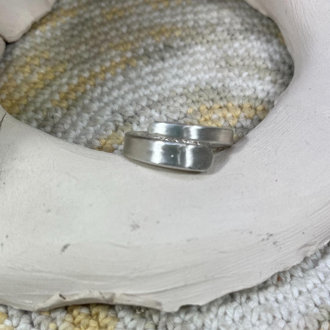 Anillo ajustable de plata Durga (7)