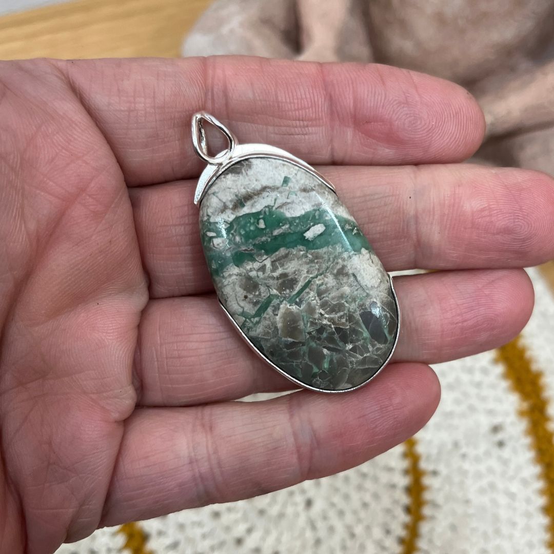 colgante plata variscita y nerthus